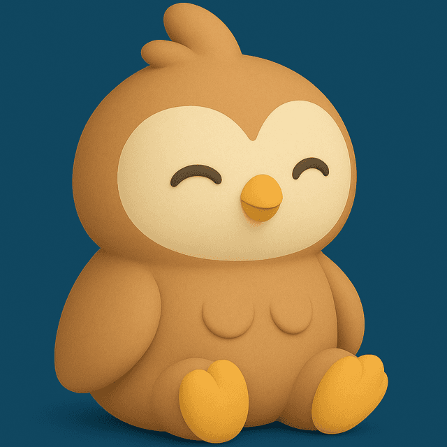Mascot welcoming user
